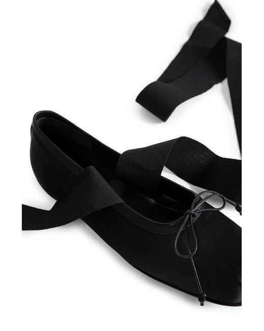 Ann Demeulemeester Black Paloma Ballerinas