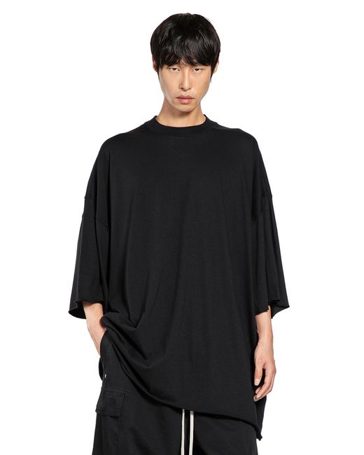 Rick Owens Black Tommy T T-Shirt for men