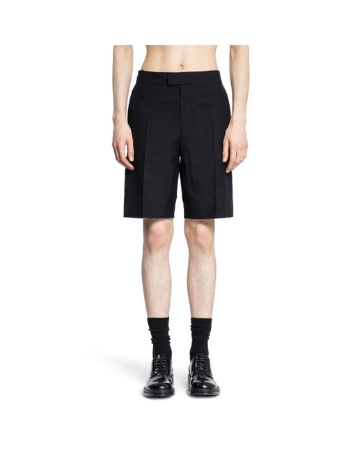 Alexander McQueen Black Shorts for men