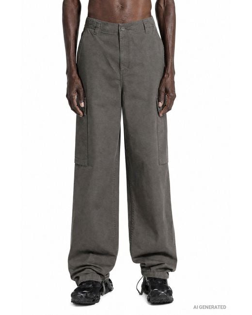 Carhartt Gray Kade Cargo Pants for men