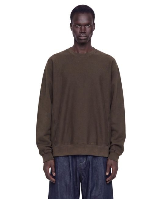 NVL-GARDE Brown Seamless L/Sweatshirt for men