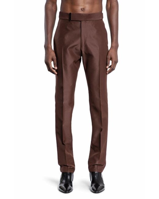 Tom Ford Brown Trousers for men