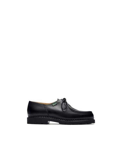 Paraboot Black Michael Derby Shoes for men