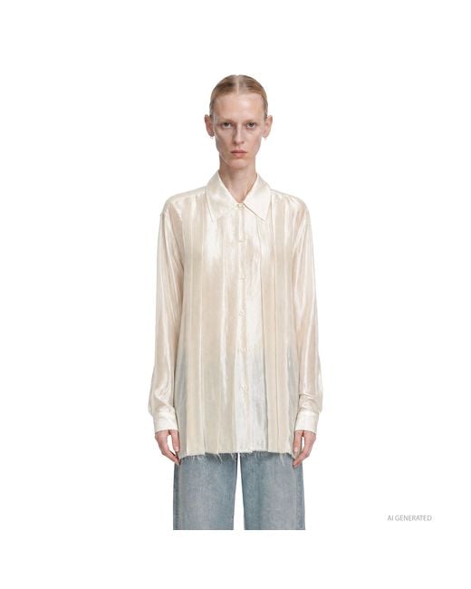 Our Legacy Natural Tuxedo Every Shirt