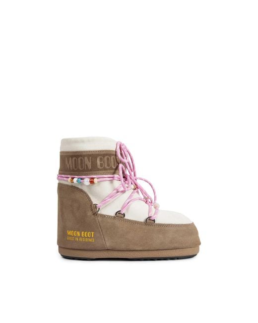 Moon Boot Pink Winter Boots