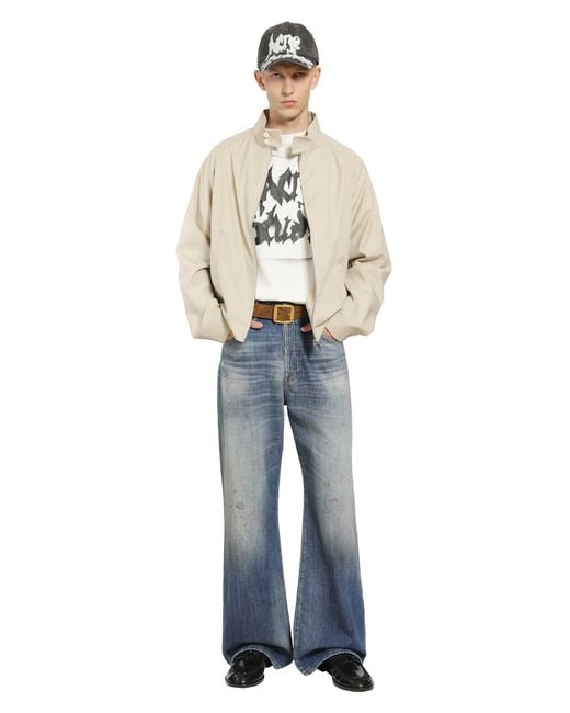 Acne Blue 2021 Regular Fit Jeans for men