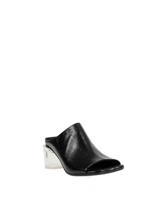 MM6 by Maison Margiela Black Anatomic Mules