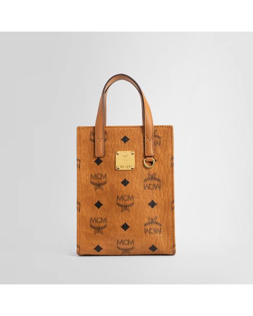 MCM Tote Bags in Brown Lyst