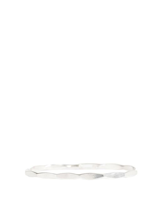 Werkstatt:münchen White Bangle Hook Facets for men