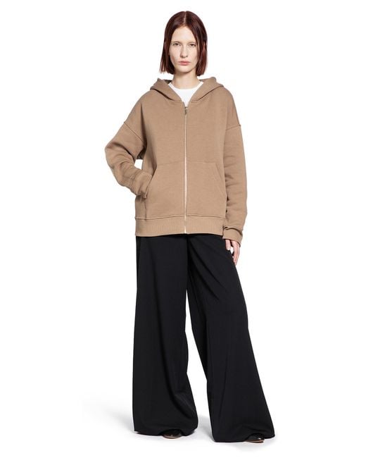 Max Mara Natural Julia Zip-Up Hoodie