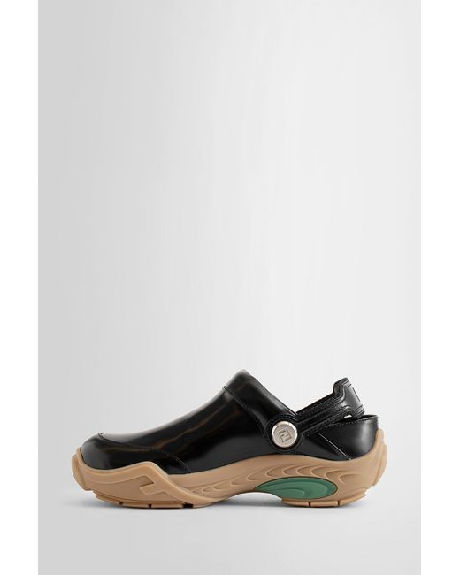 Fendi Black Loafers Shoes for men