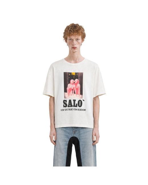 Marking Distance Gray Salo Tee for men