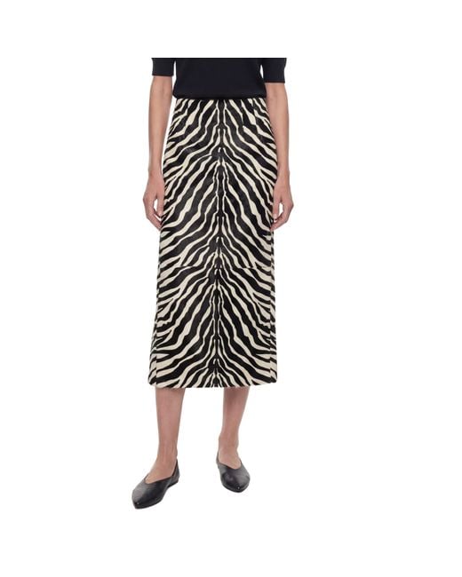 Khaite Black Loxley Skirt