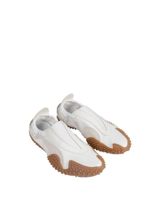 PUMA White Mostro Move Sneakers