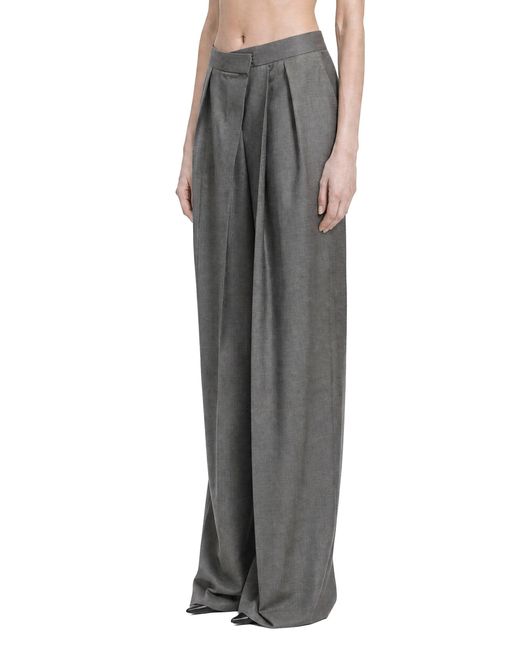 Petar Petrov Gray Flash Cut Trousers