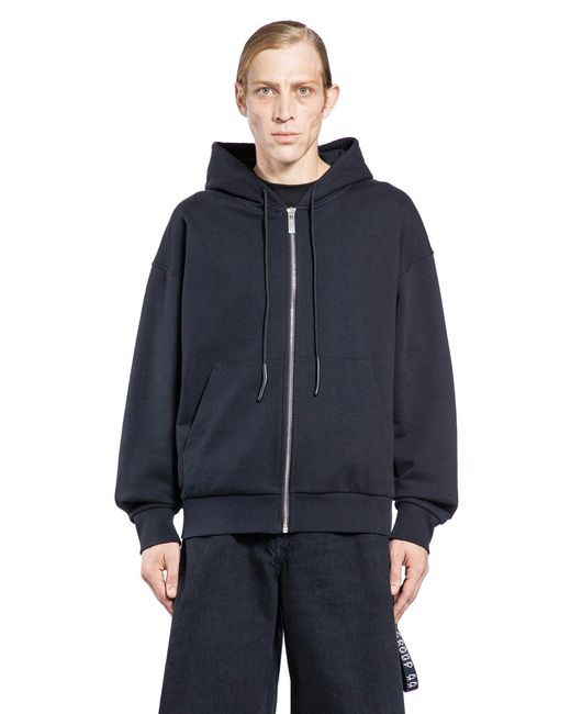 44 Label Group Blue Classic 44 Zip-Up Hoodie for men