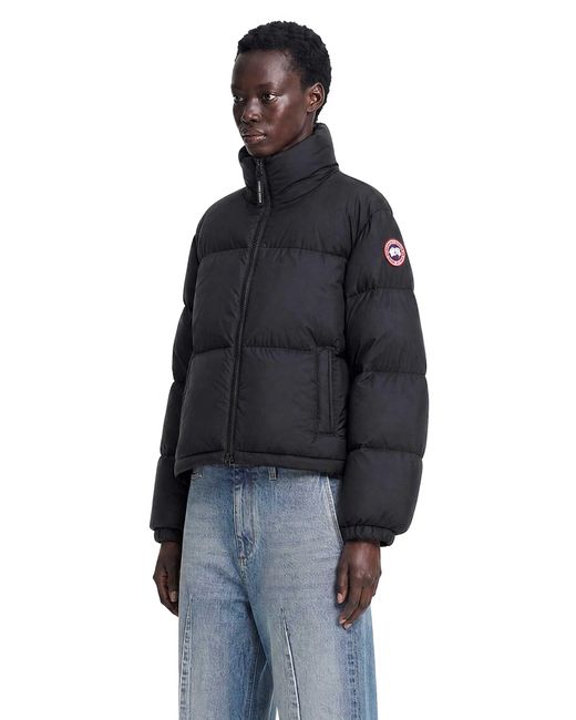 Canada Goose Black Fallon Puffer Jacket
