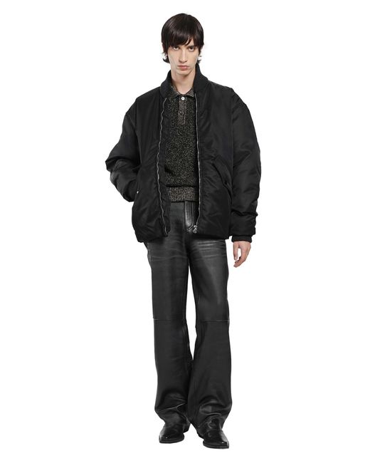 Marni Black Lurex Wool Polo Sweater for men