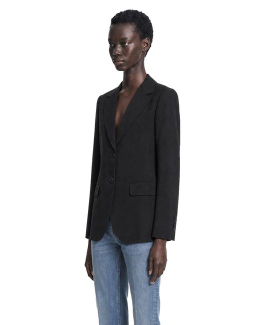 Max Mara Black Woollen Cloth Blazer