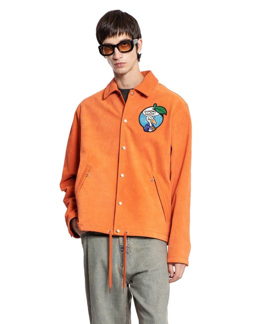 Moncler Genius Orange Gilga Farm Collaboration Navel Jacket for men