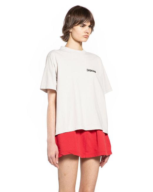Balenciaga Red Masking Tape T-Shirt Medium Fit