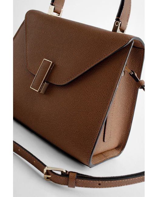 Valextra Brown Top Handle Bags