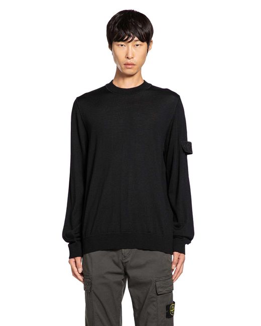 Stone Island Black 5100072 Sweater for men