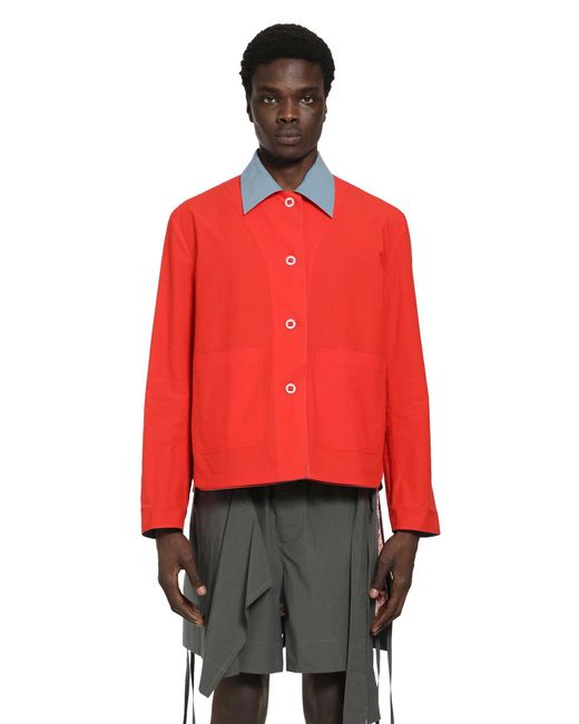Craig Green Blue Reversible Worker Jacket for men