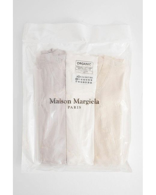 Maison Margiela Natural T-shirts for men