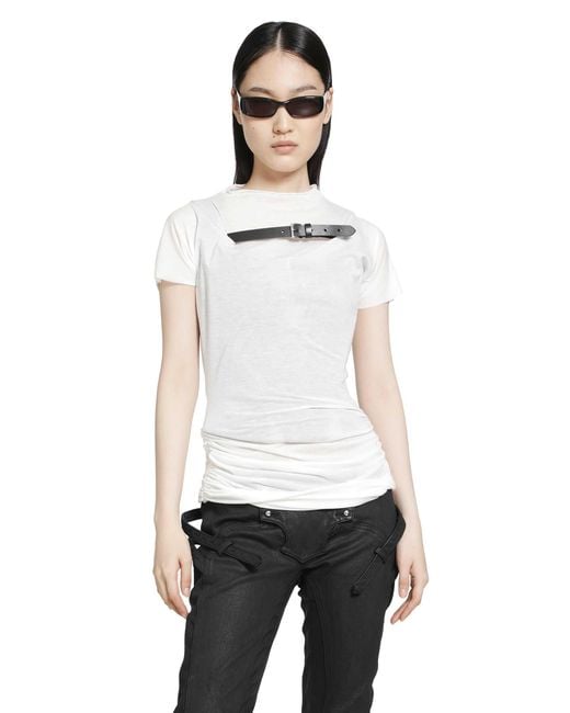 Dilara Findikoglu White Spell The Words T-Shirt