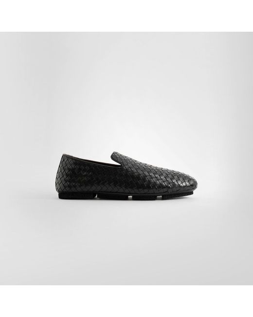 Officine Creative Black Loafers for men