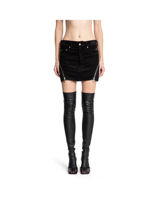 Rick Owens Black Concordians Bolan Banana Mini