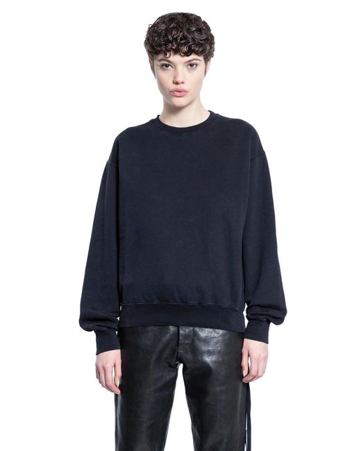 Ann Demeulemeester Blue Zelma 'Smokey Eye' Sweatshirt