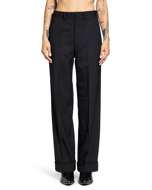 Junya Watanabe Blue Tailored Pants