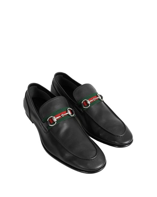 Gucci Black Como Loafers for men