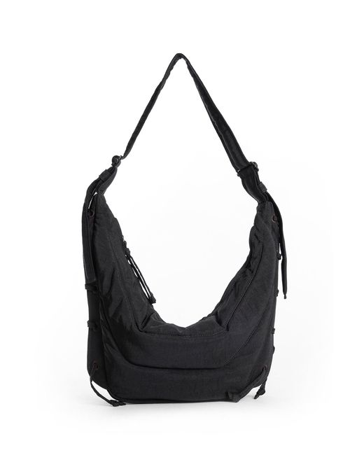 Lemaire Black Medium Soft Game Bag