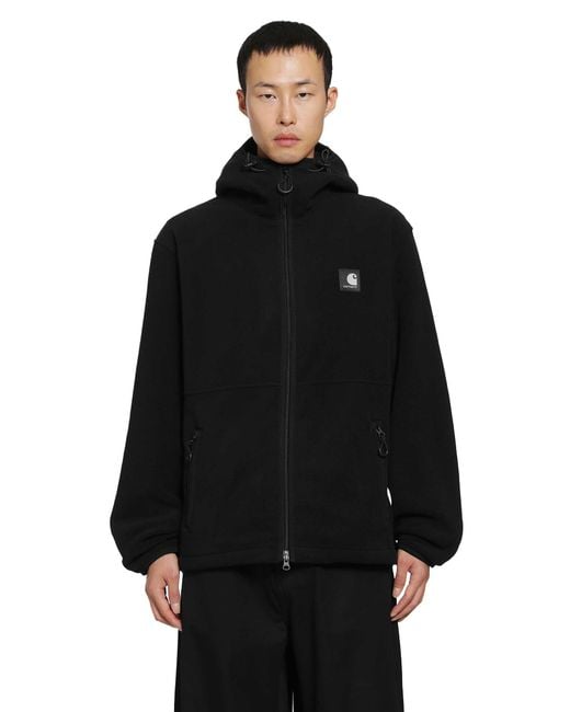 Carhartt Black Blevin Liner Zip-Up Hoodie for men