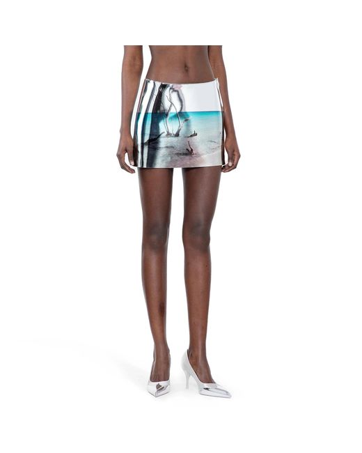 Prada Blue Skirts