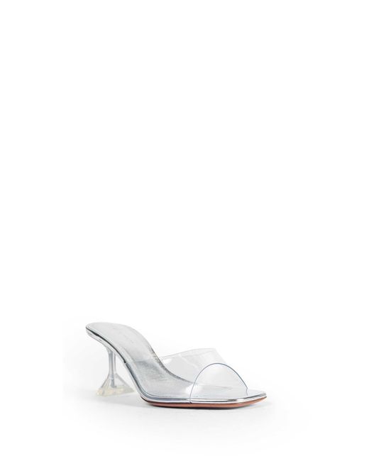 AMINA MUADDI White Lupita Glass Slipper 70 Sandals