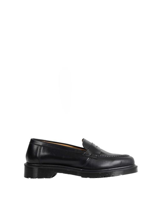 Dr. Martens Black Delapre Penny Loafers for men
