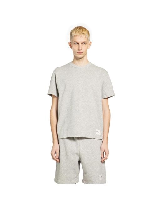 Givenchy Gray Short Sleeve Sweatshirt for men