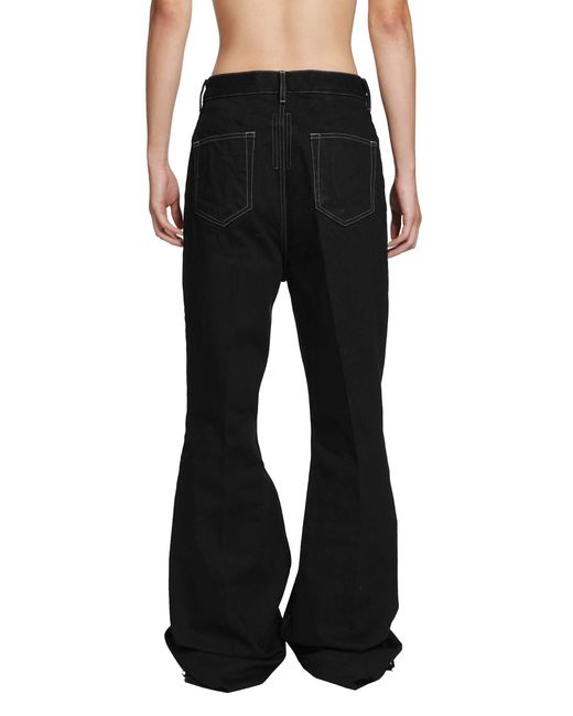 Rick Owens Black Tower Bolan Bootcut for men