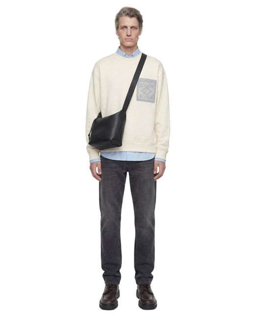 Loewe Natural Anagram Pocket Sweater for men