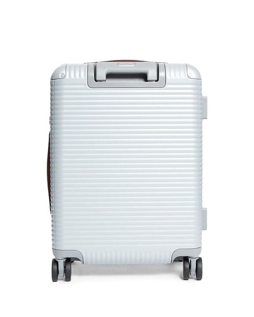 Fpm Blue Bank Light Spinner Deluxe Suitcase for men