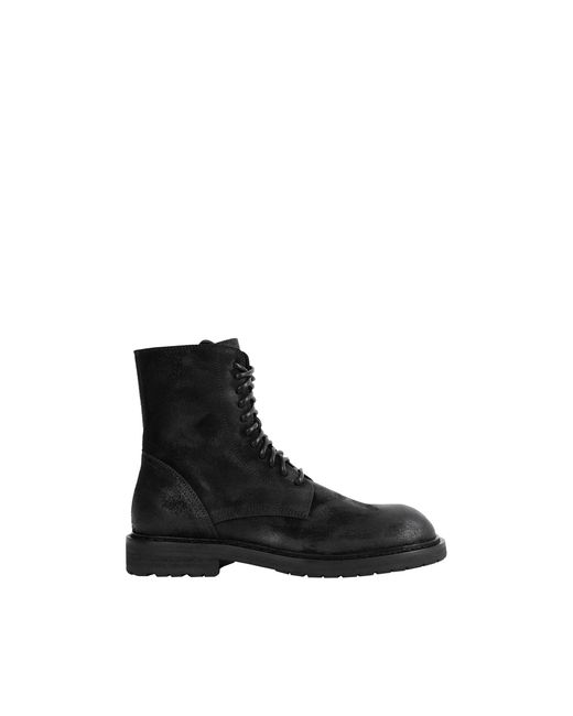 Ann Demeulemeester Black Danny Ankle Boots for men
