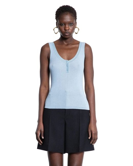 Chloé Blue Tank Top