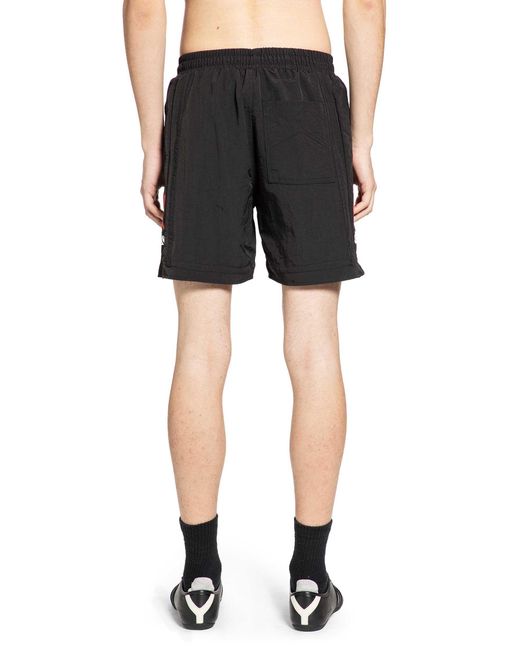 Rhude Black Moonlight Logo Shorts for men
