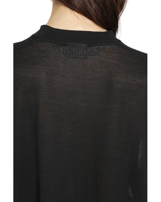 Balenciaga Black Train T-Shirt