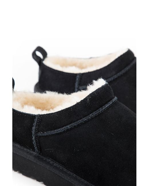 Ugg Black Classic Micro Boots