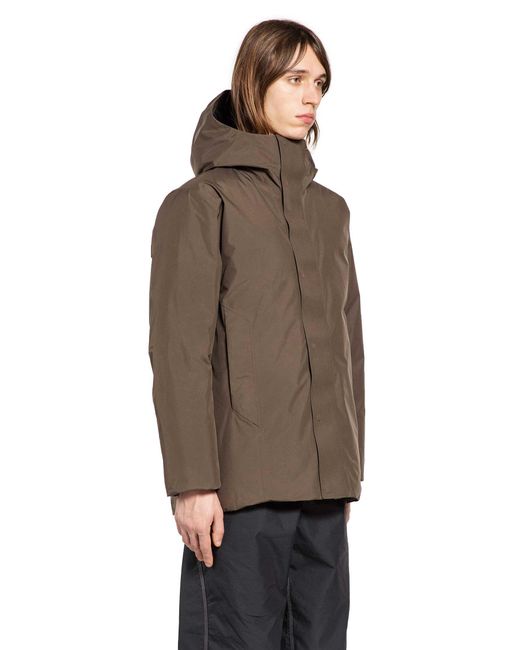 Goldwin Brown Gore-Tex Snow Range Down M/L Jacket for men
